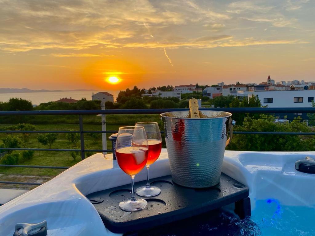 Ferienhaus Luka Zadar Bagian luar foto